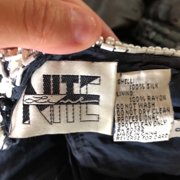 Va Va VOOM vintage 80s beaded dress - Picture 7 of 7